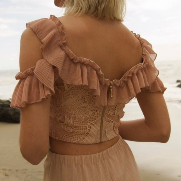 MICHAEL KORS Navy Sleeveless Ruched Zip Wrap Top - Picture 4 of 16